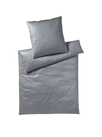 ELEGANTE | Jersey Bettwäsche SOLID 70x90cm / 140x200cm Graphit | 